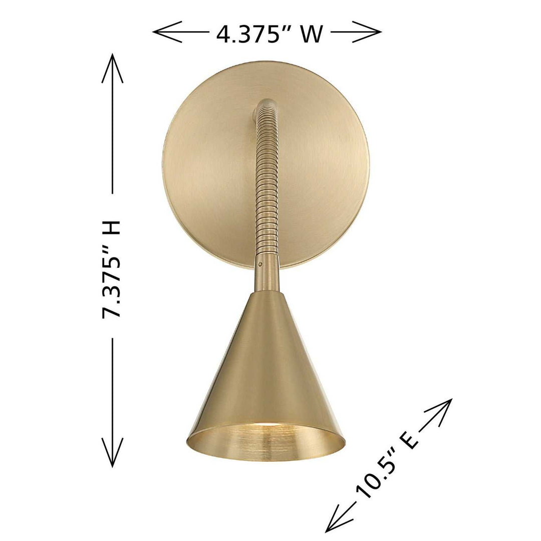 Savoy House - 9-8007-1-127 - LED Wall Sconce - Pharos - Noble Brass
