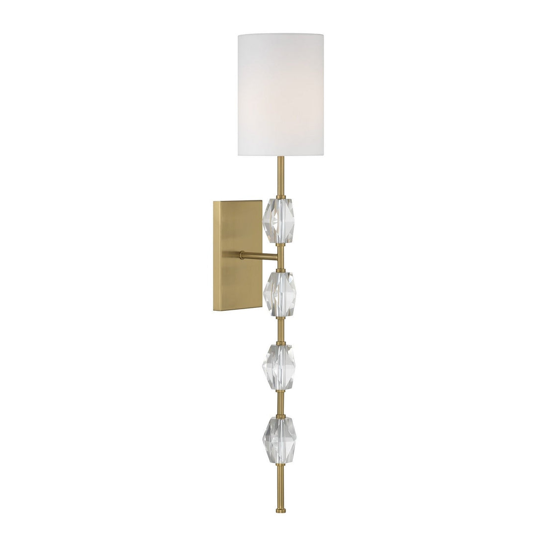 Savoy House - 9-9520-1-322 - One Light Wall Sconce - Sebring - Warm Brass
