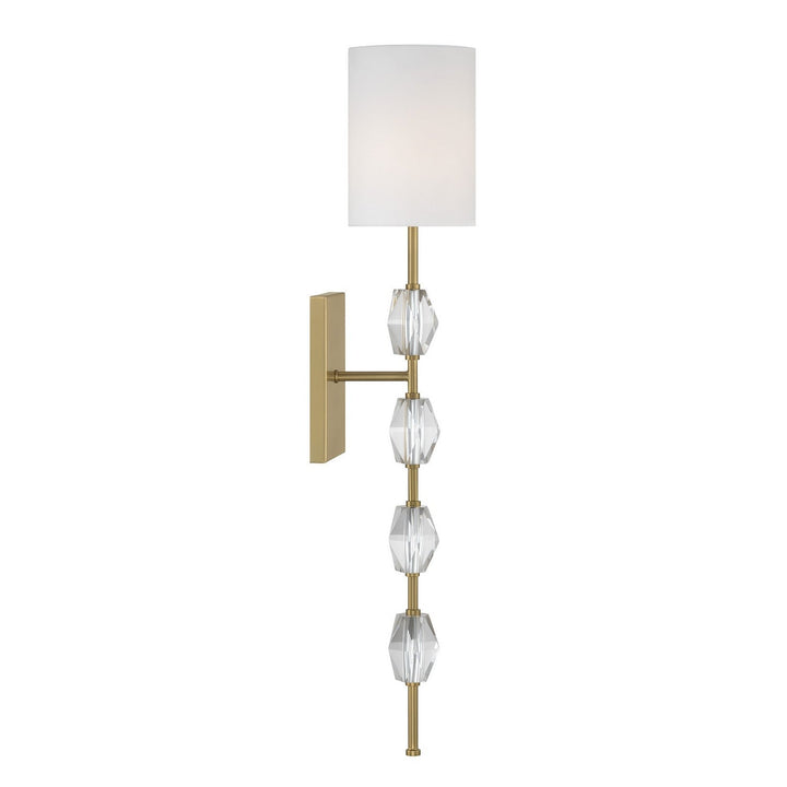 Savoy House - 9-9520-1-322 - One Light Wall Sconce - Sebring - Warm Brass