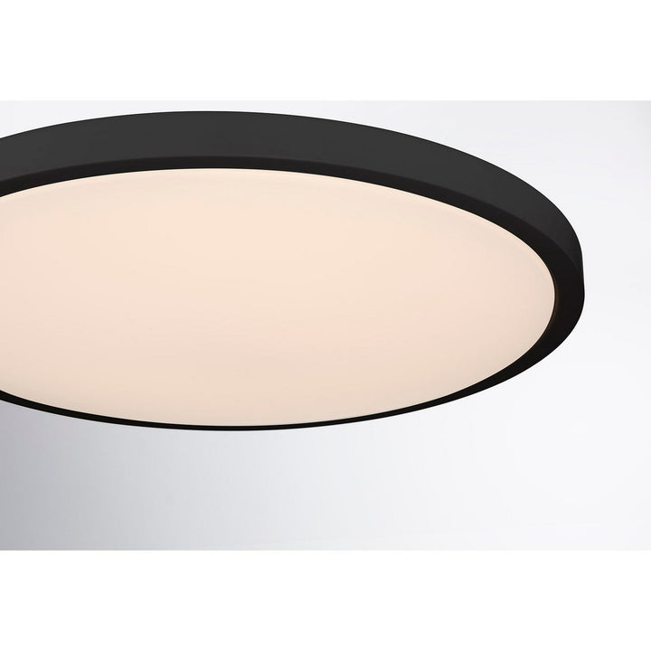 LED Flush Mount in Black Savoy House