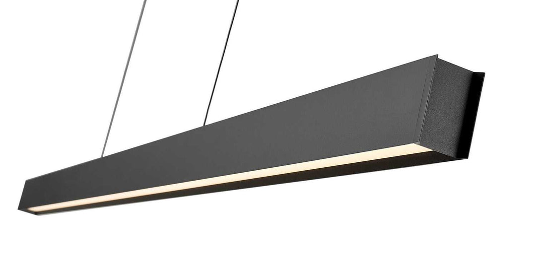 Z-Lite Canada - 1016-72L-MB-LED - LED Linear Chandelier - Hudson - Matte Black