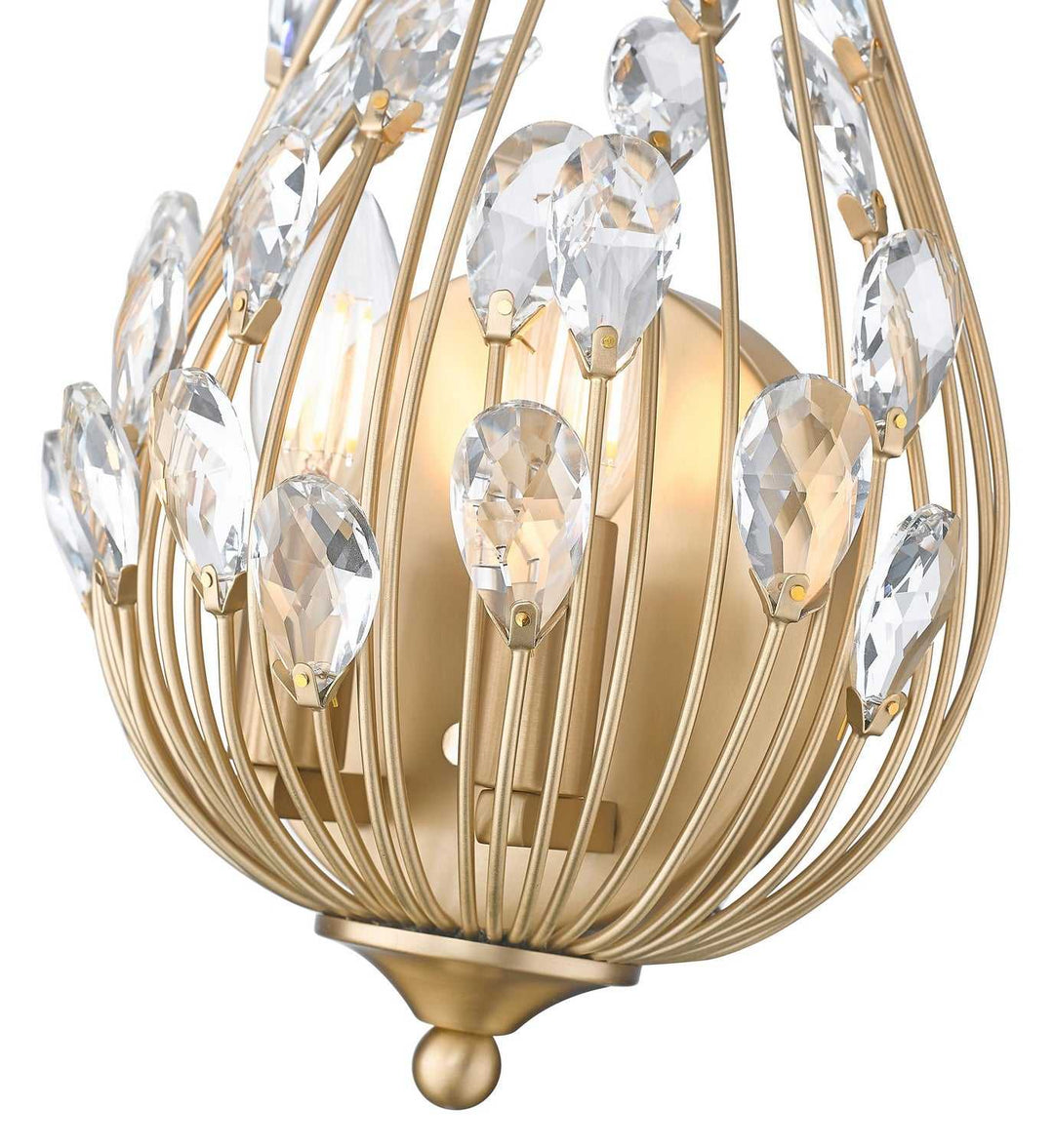 Z-Lite Canada - 1957-2S-MGLD - Two Light Wall Sconce - Gabriella - Modern Gold