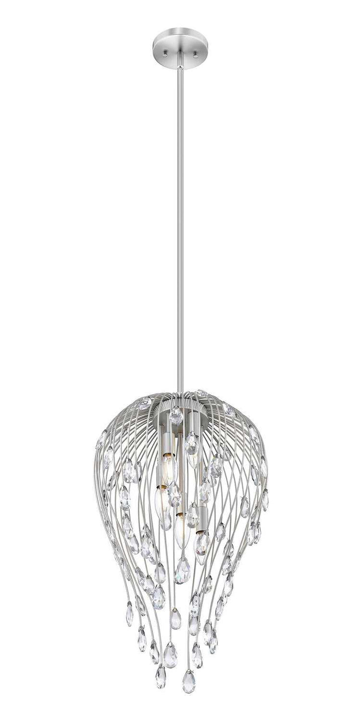 Z-Lite Canada - 1957P15-BN - Five Light Pendant - Gabriella - Brushed Nickel