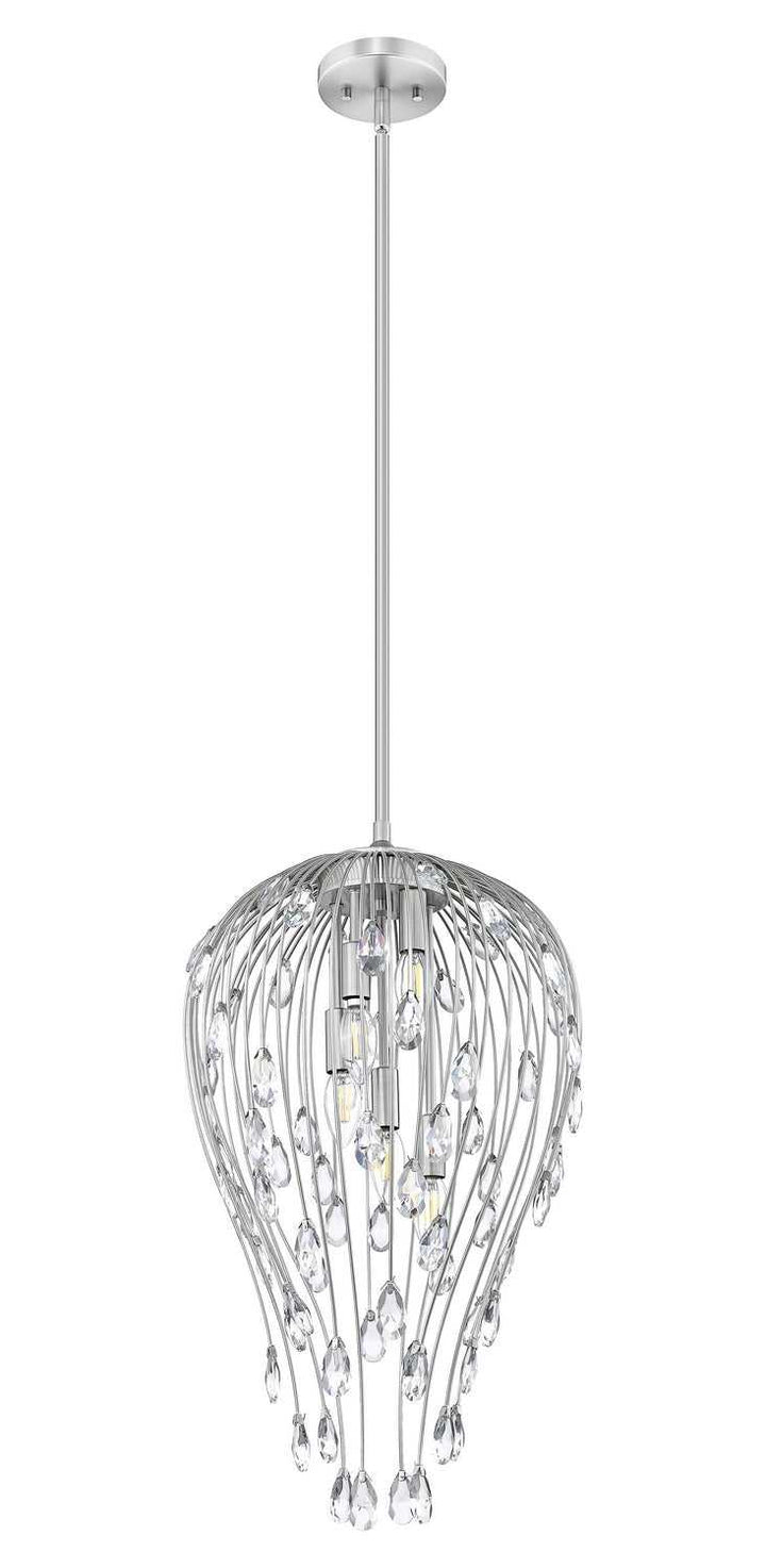 Z-Lite Canada - 1957P15-BN - Five Light Pendant - Gabriella - Brushed Nickel