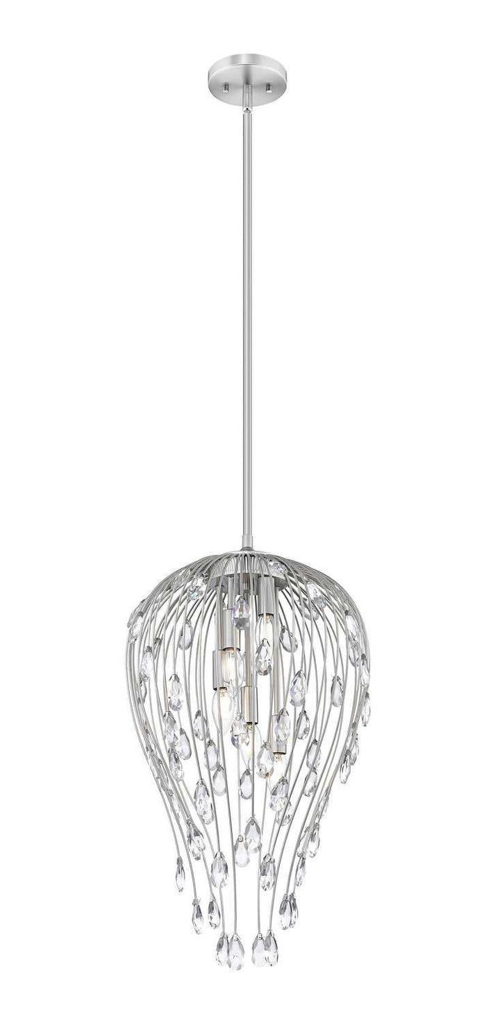 Z-Lite Canada - 1957P15-BN - Five Light Pendant - Gabriella - Brushed Nickel
