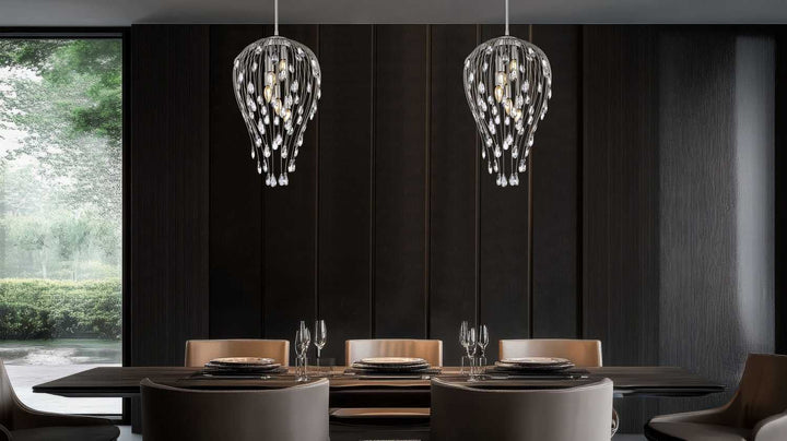 Z-Lite Canada - 1957P15-BN - Five Light Pendant - Gabriella - Brushed Nickel