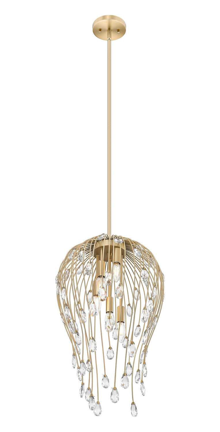Z-Lite Canada - 1957P15-MGLD - Five Light Pendant - Gabriella - Modern Gold