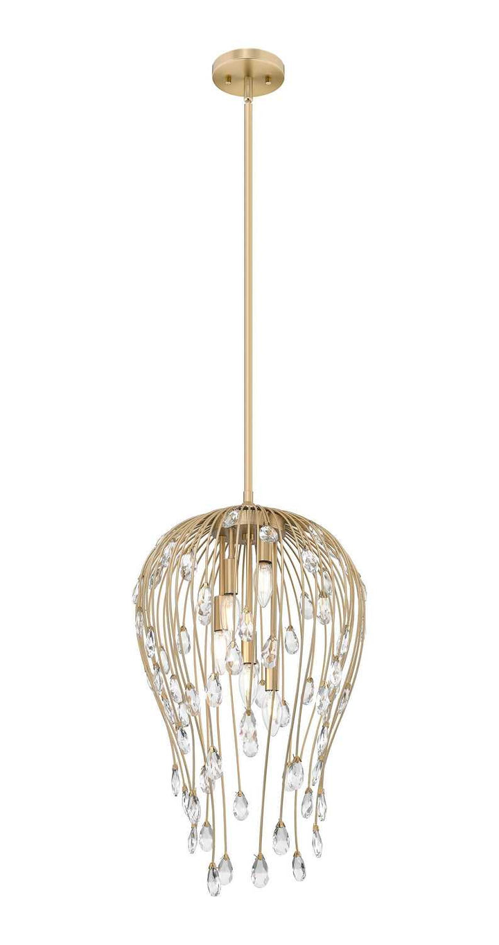 Z-Lite Canada - 1957P15-MGLD - Five Light Pendant - Gabriella - Modern Gold