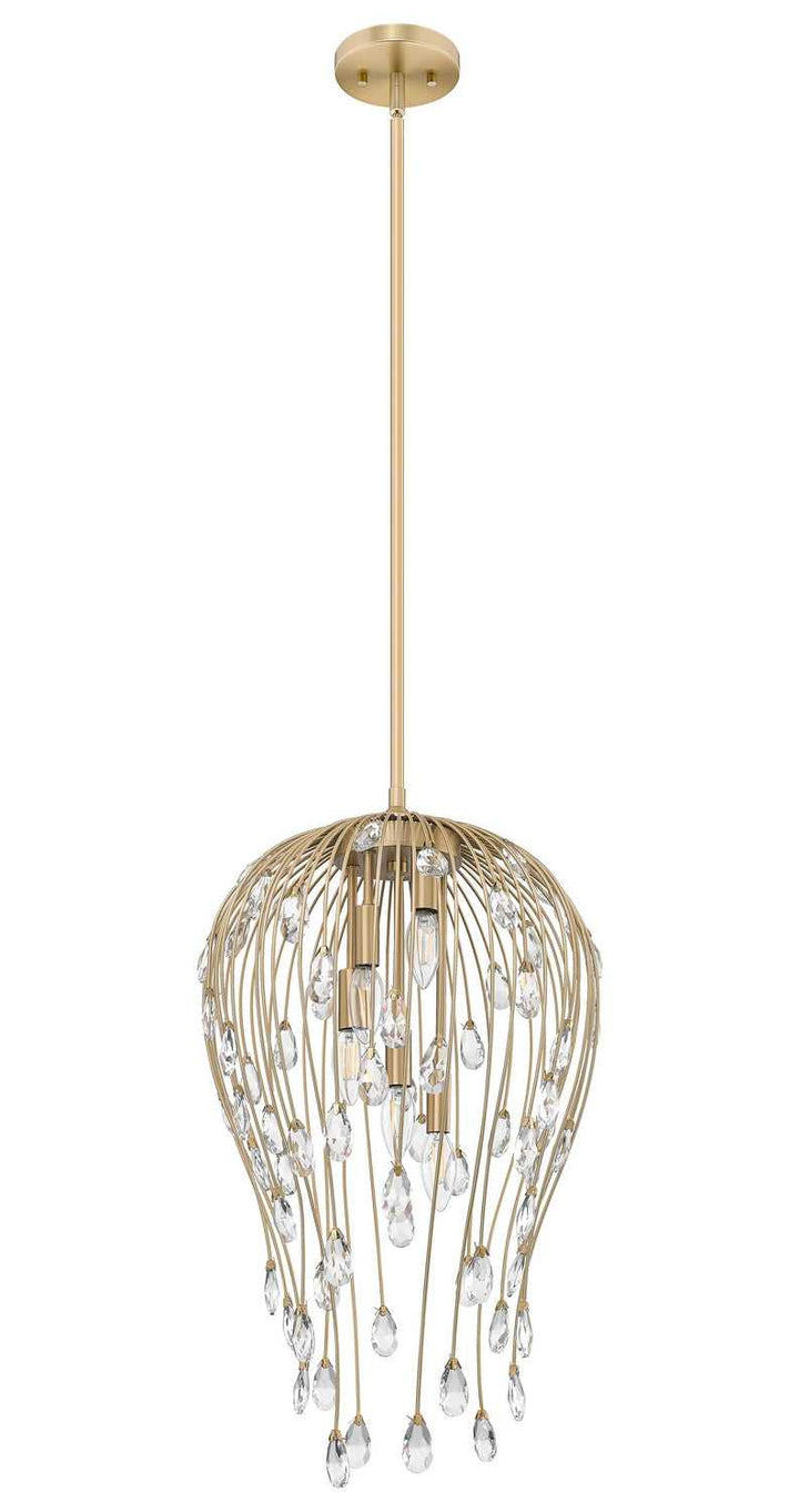 Z-Lite Canada - 1957P15-MGLD - Five Light Pendant - Gabriella - Modern Gold