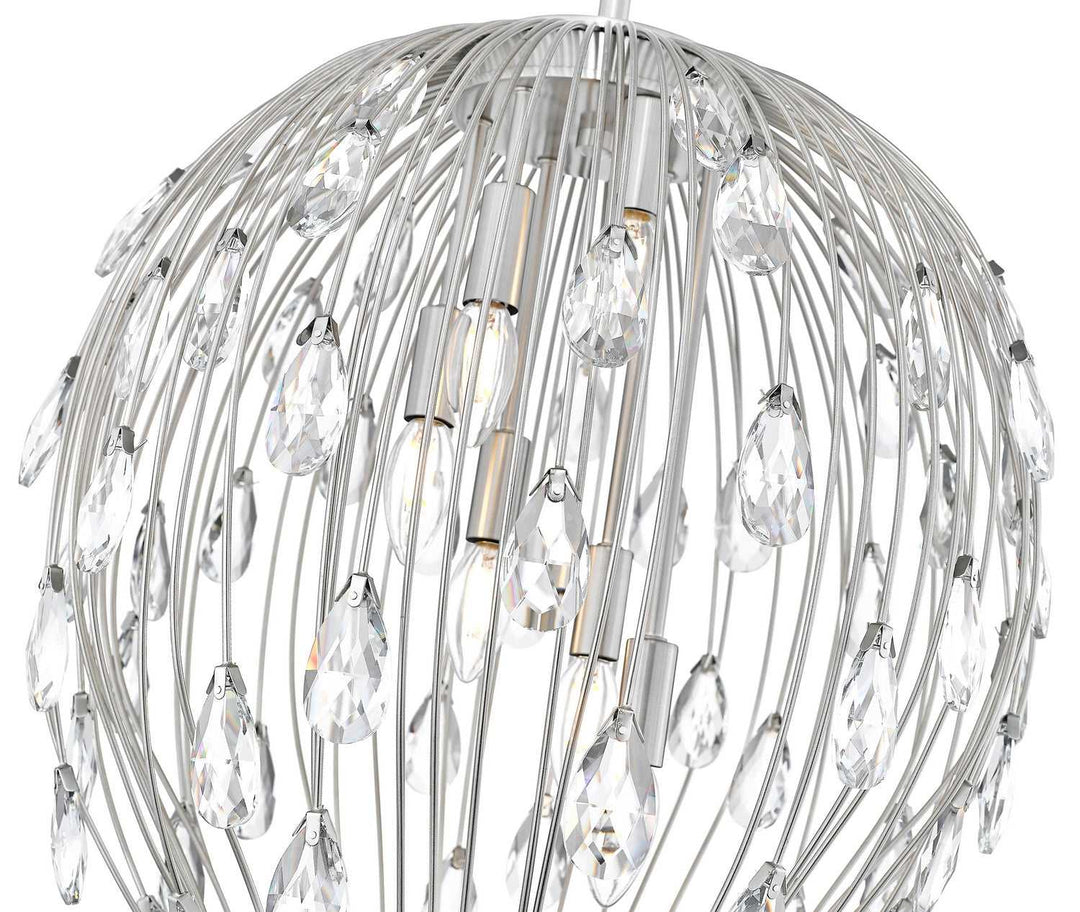 Z-Lite Canada - 1957P18-BN - Six Light Pendant - Gabriella - Brushed Nickel