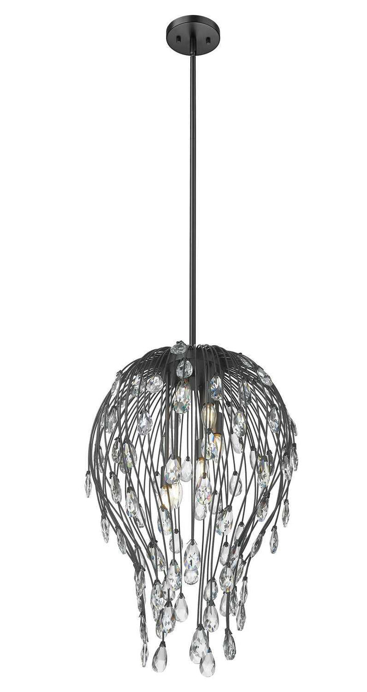 Z-Lite Canada - 1957P18-MB - Six Light Pendant - Gabriella - Matte Black