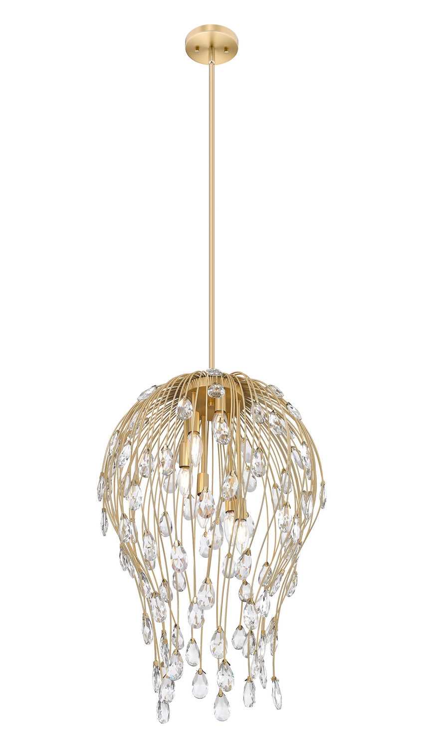Z-Lite Canada - 1957P18-MGLD - Six Light Pendant - Gabriella - Modern Gold