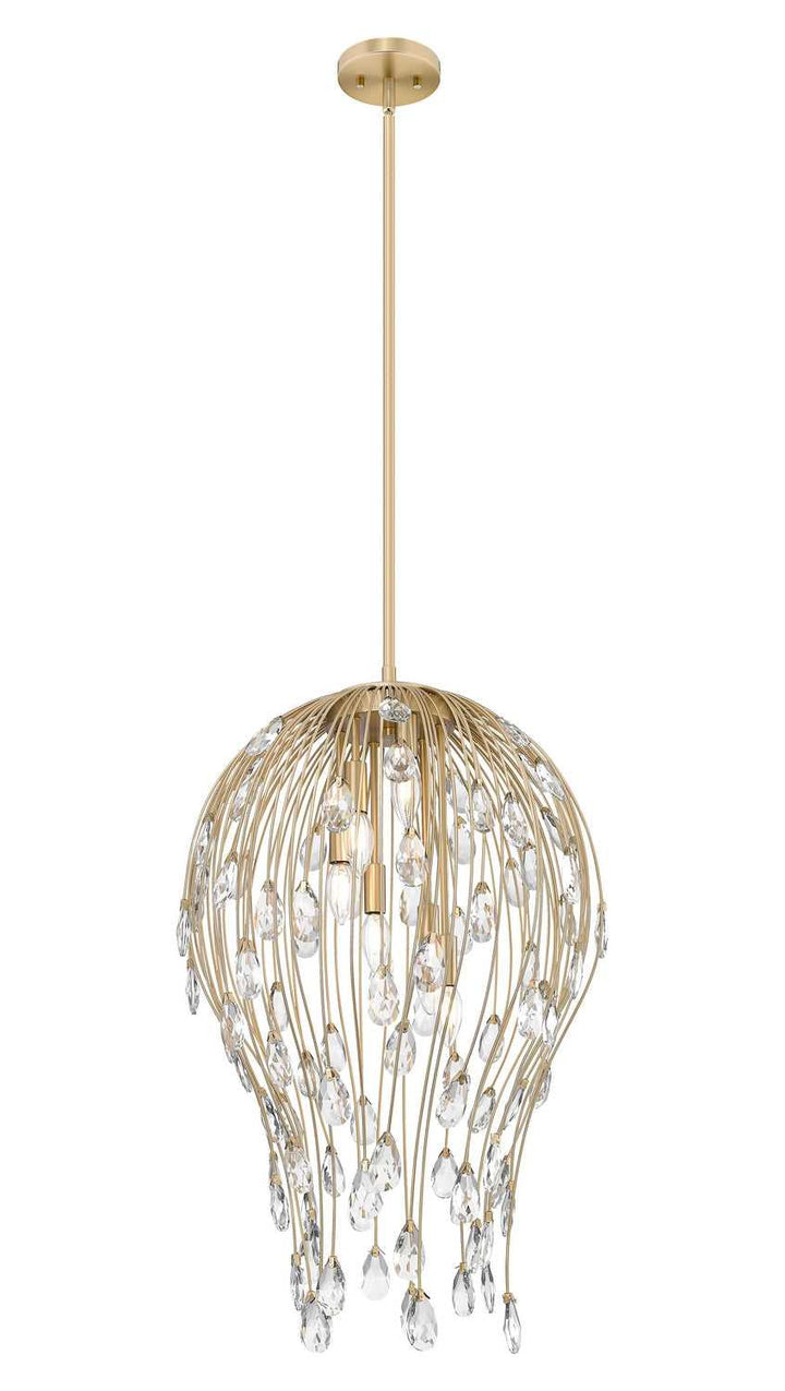 Z-Lite Canada - 1957P18-MGLD - Six Light Pendant - Gabriella - Modern Gold