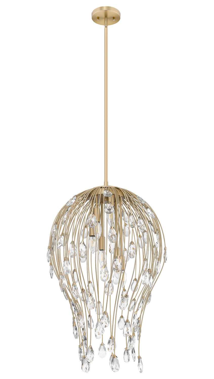 Z-Lite Canada - 1957P18-MGLD - Six Light Pendant - Gabriella - Modern Gold