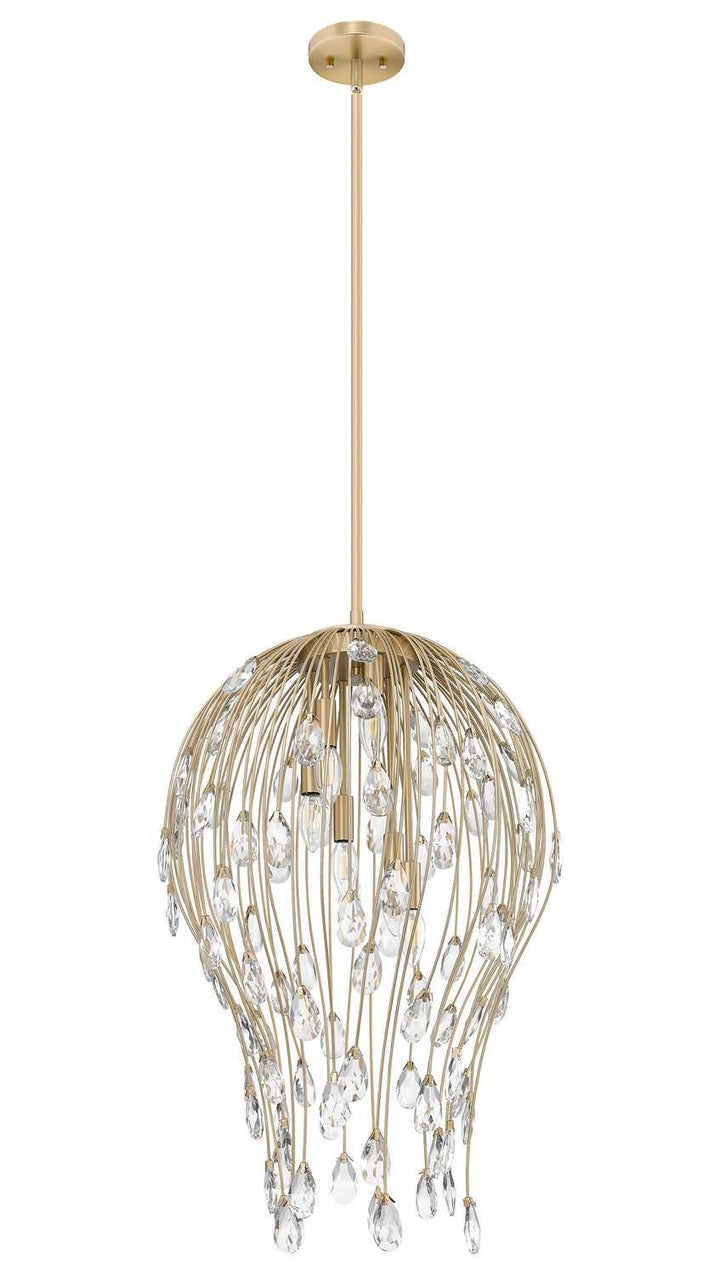 Z-Lite Canada - 1957P18-MGLD - Six Light Pendant - Gabriella - Modern Gold