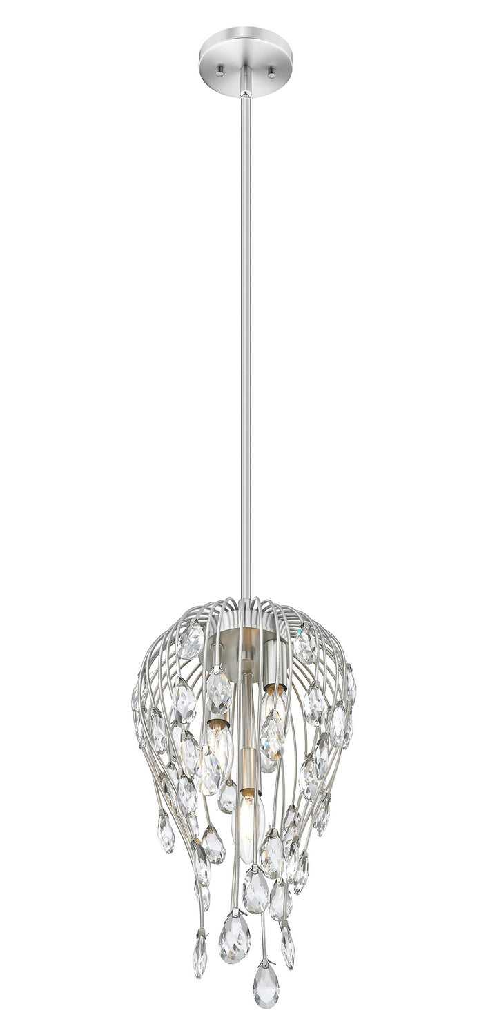 Z-Lite Canada - 1957P9-BN - Three Light Pendant - Gabriella - Brushed Nickel