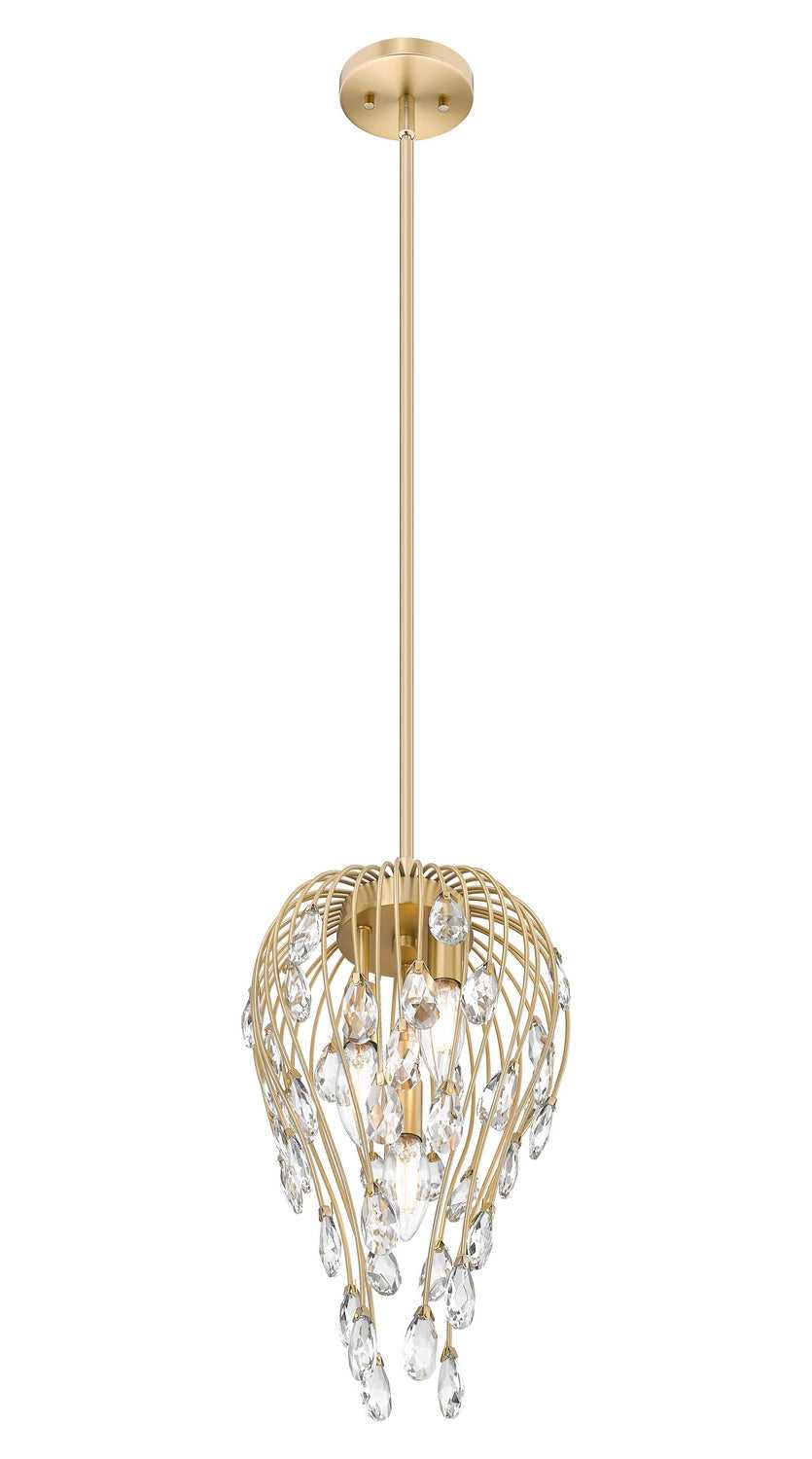 Z-Lite Canada - 1957P9-MGLD - Three Light Pendant - Gabriella - Modern Gold