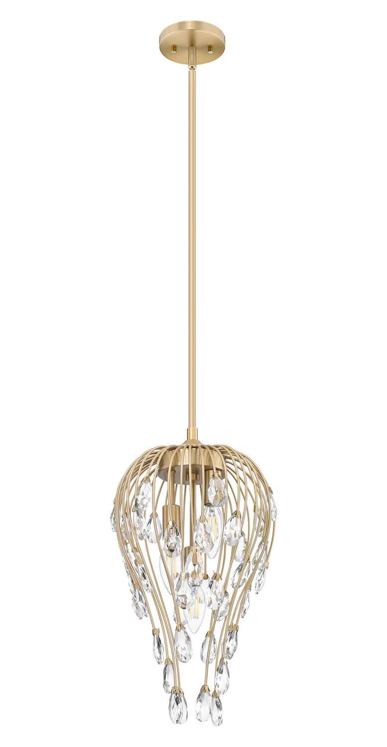 Z-Lite Canada - 1957P9-MGLD - Three Light Pendant - Gabriella - Modern Gold