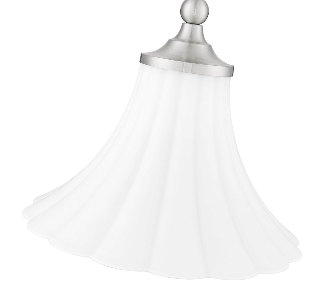 Z-Lite Canada - 1958P12-BN - One Light Pendant - Fleur - Brushed Nickel