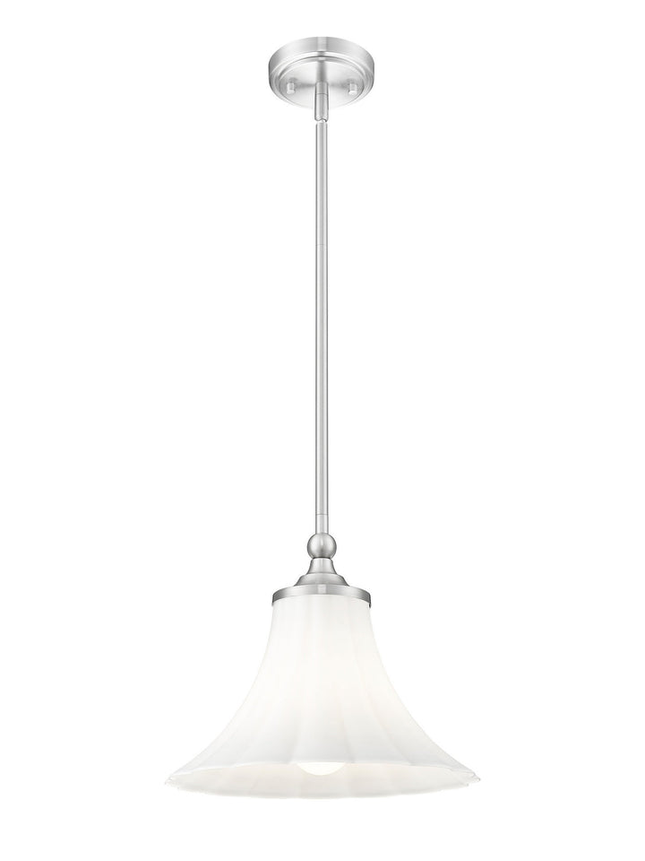 Z-Lite Canada - 1958P12-BN - One Light Pendant - Fleur - Brushed Nickel