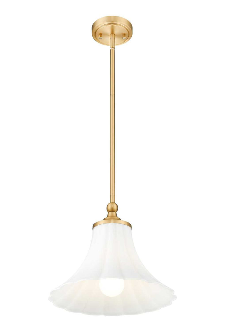 Z-Lite Canada - 1958P12-MGLD - One Light Pendant - Fleur - Modern Gold