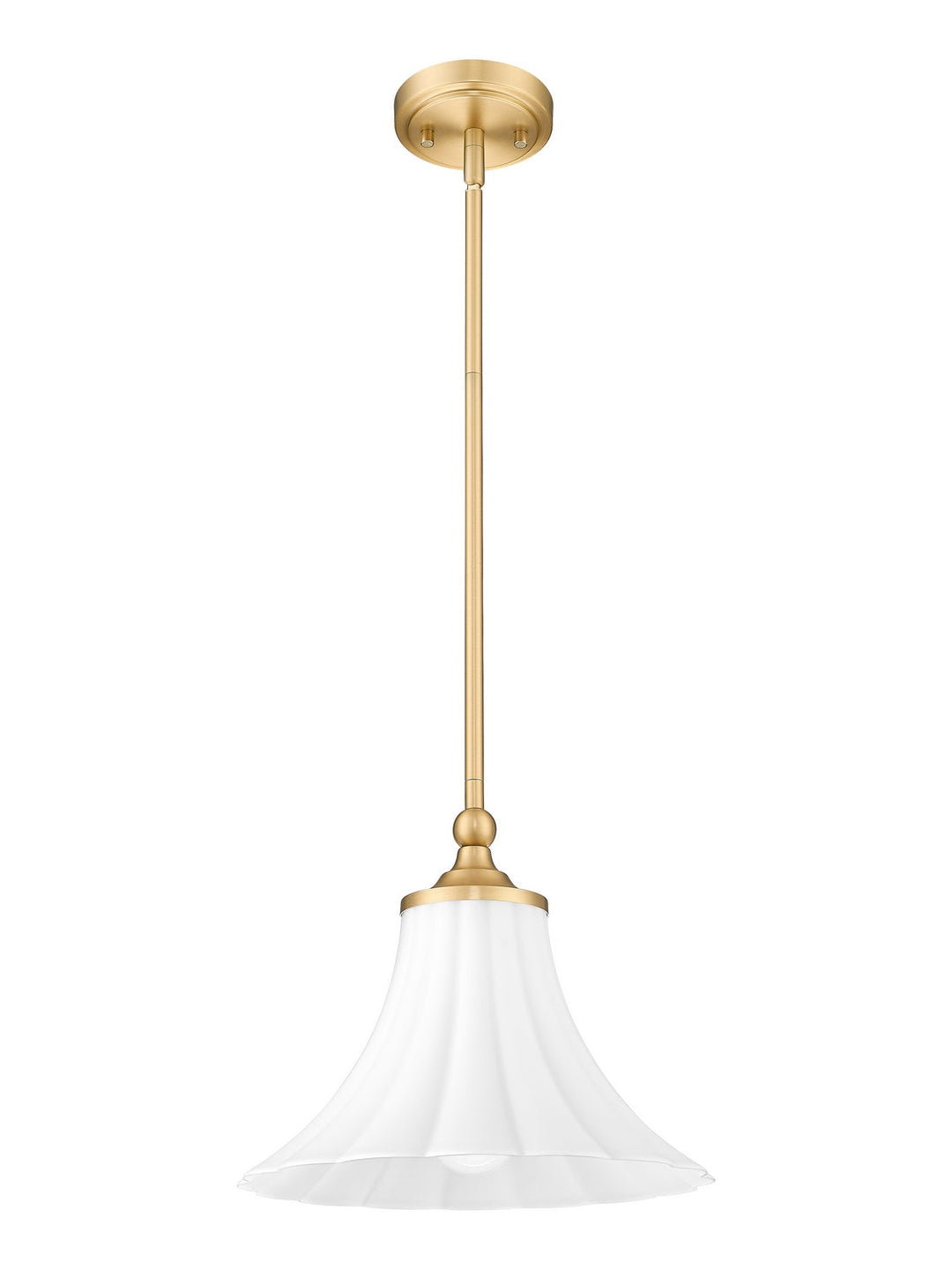 Z-Lite Canada - 1958P12-MGLD - One Light Pendant - Fleur - Modern Gold