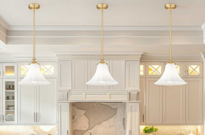Z-Lite Canada - 1958P12-MGLD - One Light Pendant - Fleur - Modern Gold