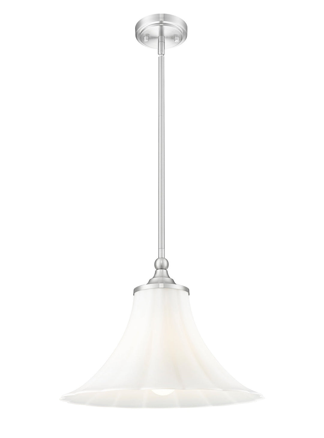 Z-Lite Canada - 1958P16-BN - One Light Pendant - Fleur - Brushed Nickel