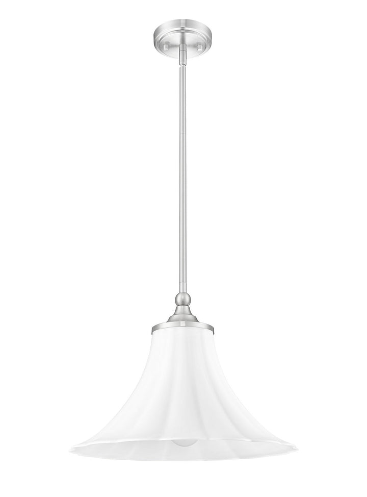 Z-Lite Canada - 1958P16-BN - One Light Pendant - Fleur - Brushed Nickel