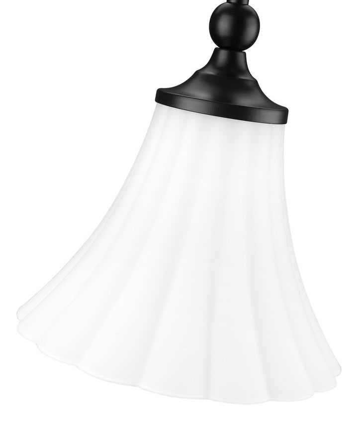 Z-Lite Canada - 1958P8-MB - One Light Pendant - Fleur - Matte Black