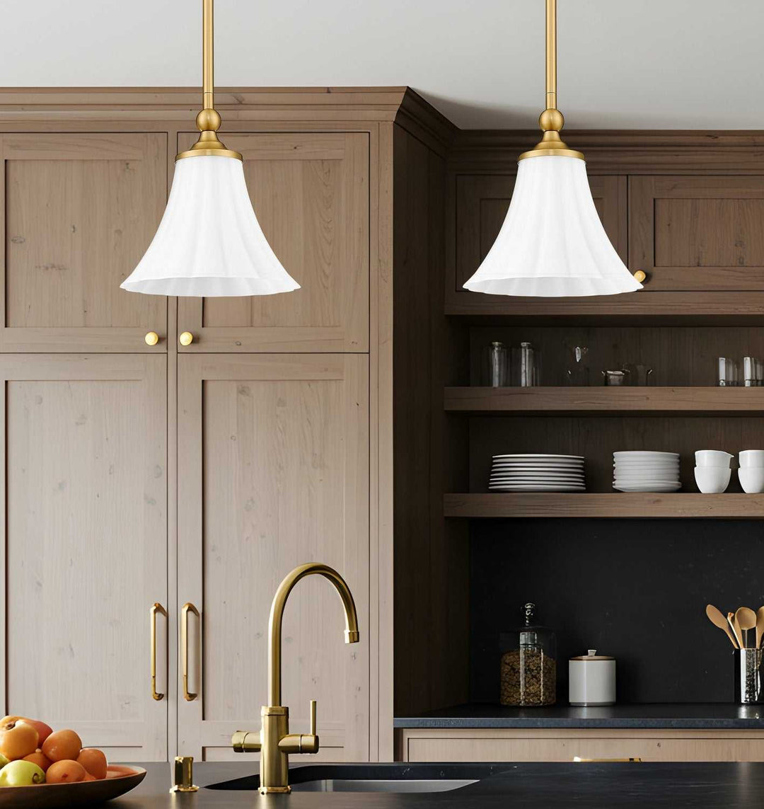 Z-Lite Canada - 1958P8-MGLD - One Light Pendant - Fleur - Modern Gold