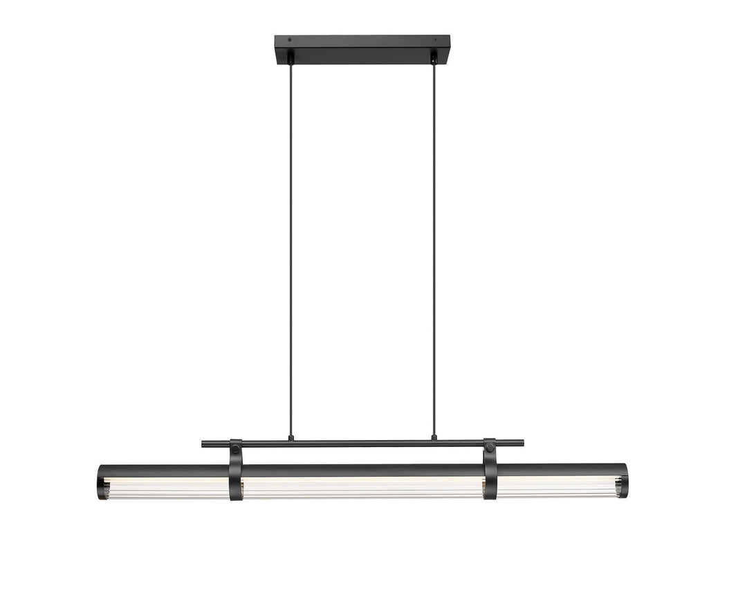 Z-Lite Canada - 1959-44L-MB-LED - LED Linear Chandelier - Benoit - Matte Black