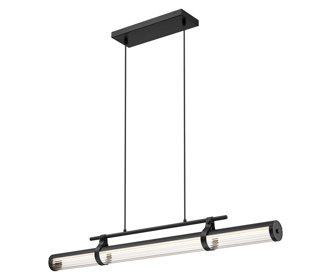 Z-Lite Canada - 1959-44L-MB-LED - LED Linear Chandelier - Benoit - Matte Black
