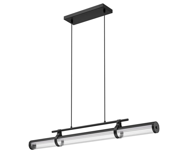 Z-Lite Canada - 1959-44L-MB-LED - LED Linear Chandelier - Benoit - Matte Black