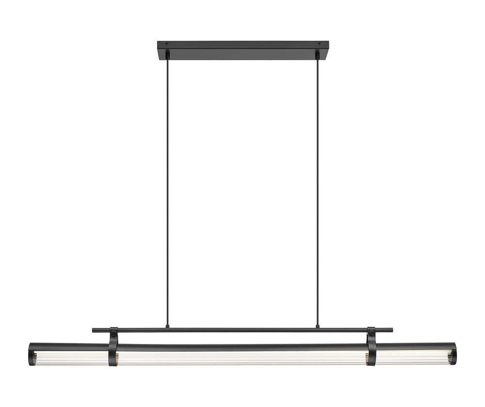 Z-Lite Canada - 1959-54L-MB-LED - LED Linear Chandelier - Benoit - Matte Black