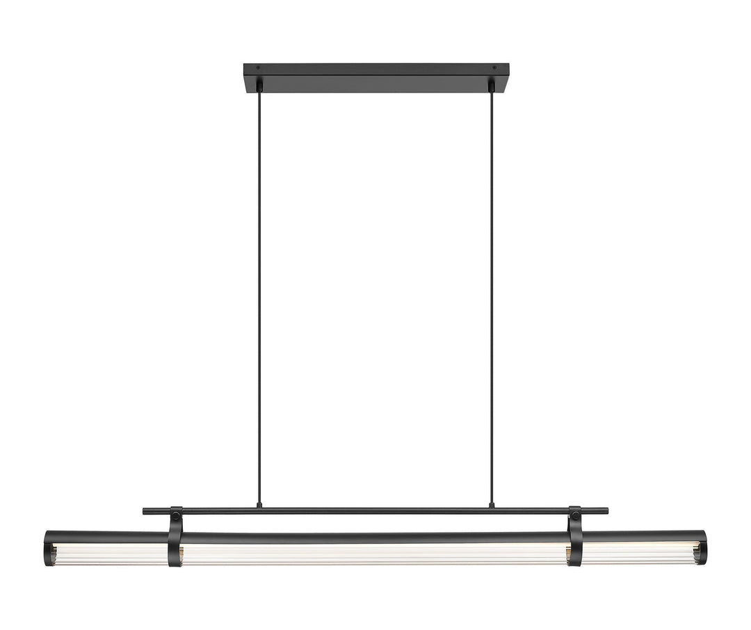 Z-Lite Canada - 1959-54L-MB-LED - LED Linear Chandelier - Benoit - Matte Black