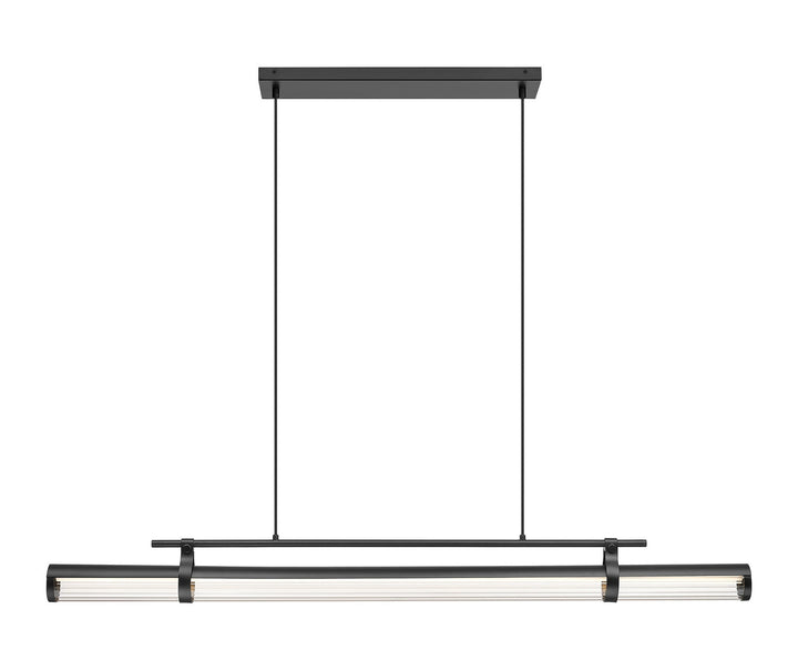 Z-Lite Canada - 1959-54L-MB-LED - LED Linear Chandelier - Benoit - Matte Black
