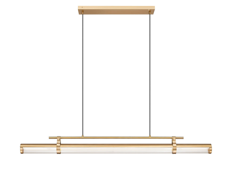 Z-Lite Canada - 1959-54L-MGLD-LED - LED Linear Chandelier - Benoit - Modern Gold