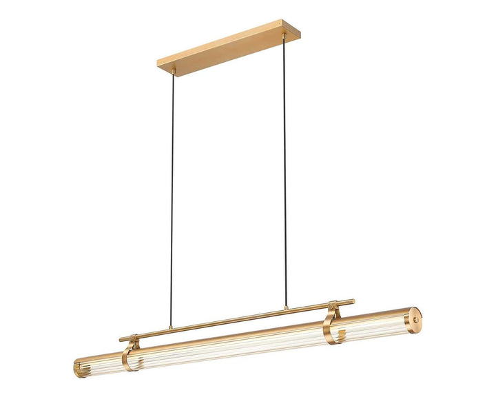 Z-Lite Canada - 1959-54L-MGLD-LED - LED Linear Chandelier - Benoit - Modern Gold