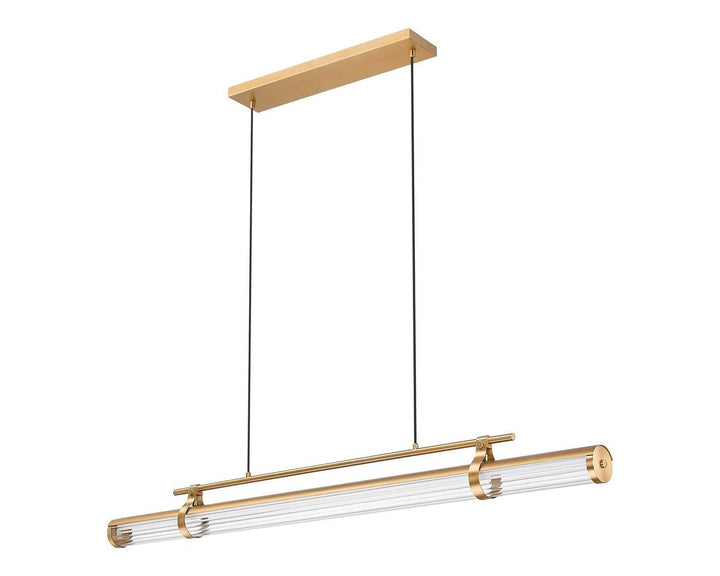 Z-Lite Canada - 1959-54L-MGLD-LED - LED Linear Chandelier - Benoit - Modern Gold