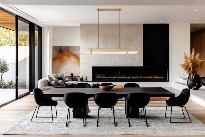 Z-Lite Canada - 1959-54L-MGLD-LED - LED Linear Chandelier - Benoit - Modern Gold
