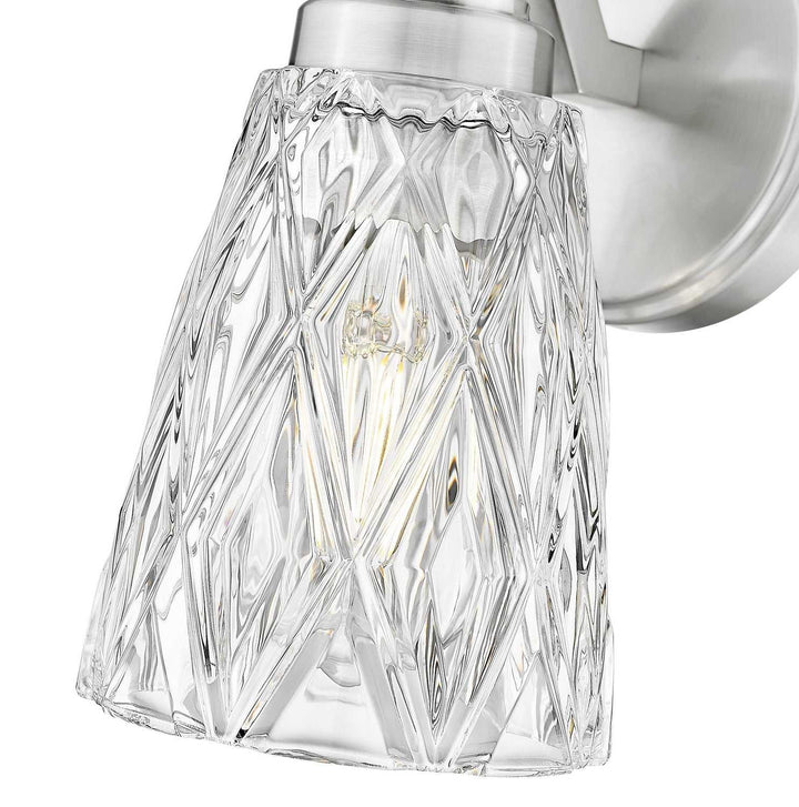 Z-Lite Canada - 1960-1S-BN - One Light Wall Sconce - Andree - Brushed Nickel