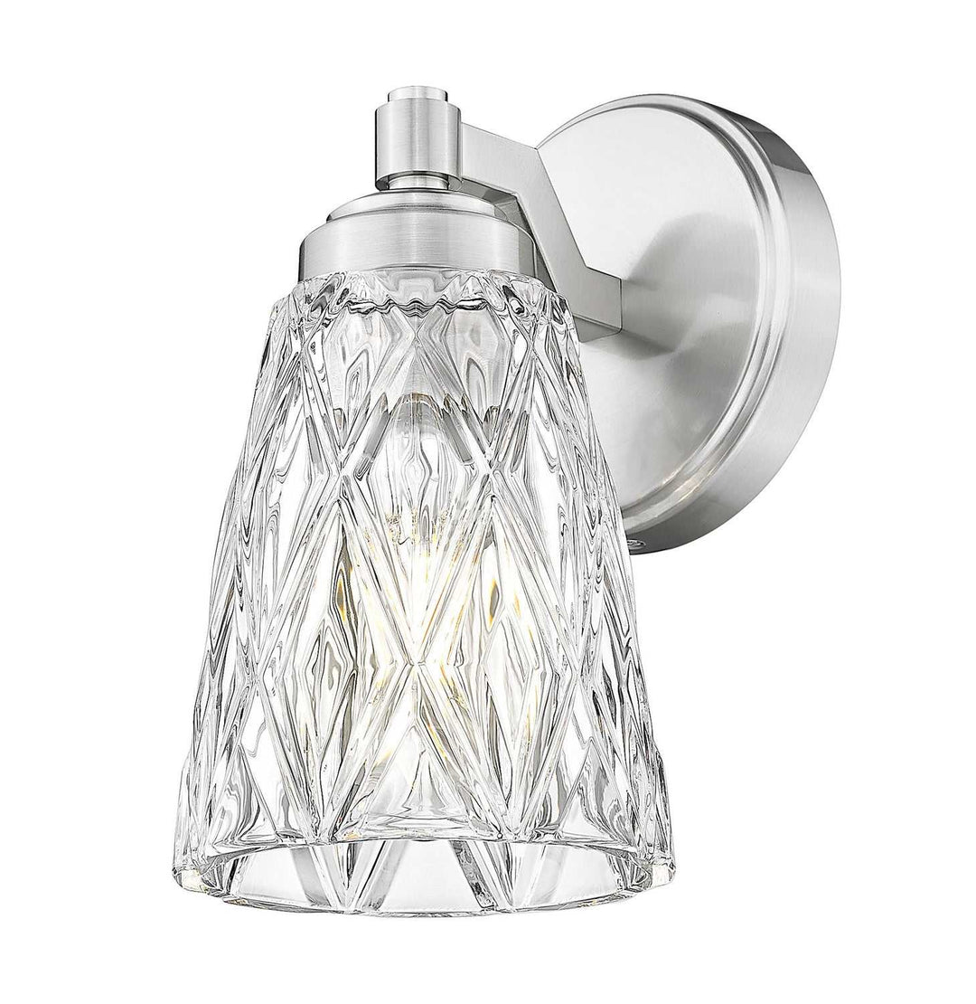 Z-Lite Canada - 1960-1S-BN - One Light Wall Sconce - Andree - Brushed Nickel