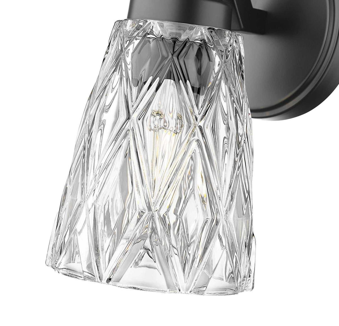 Z-Lite Canada - 1960-1S-MB - One Light Wall Sconce - Andree - Matte Black