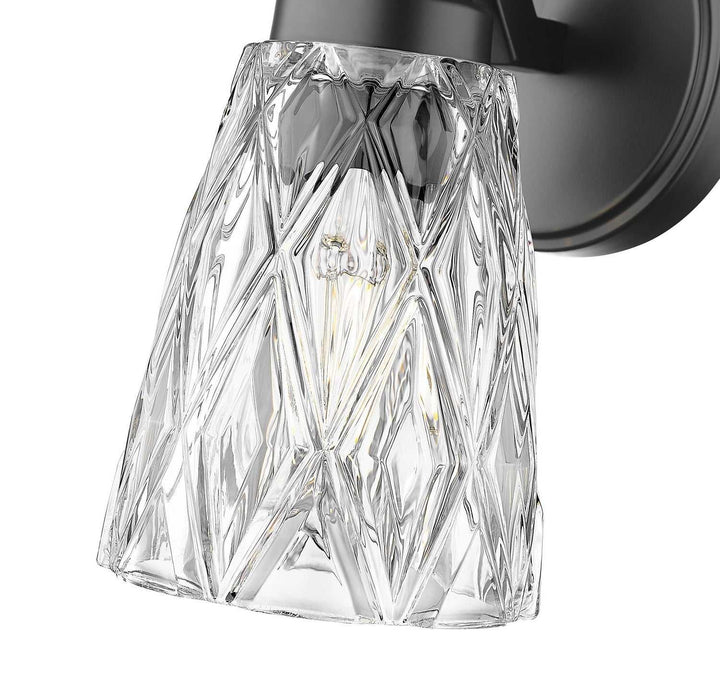 Z-Lite Canada - 1960-1S-MB - One Light Wall Sconce - Andree - Matte Black