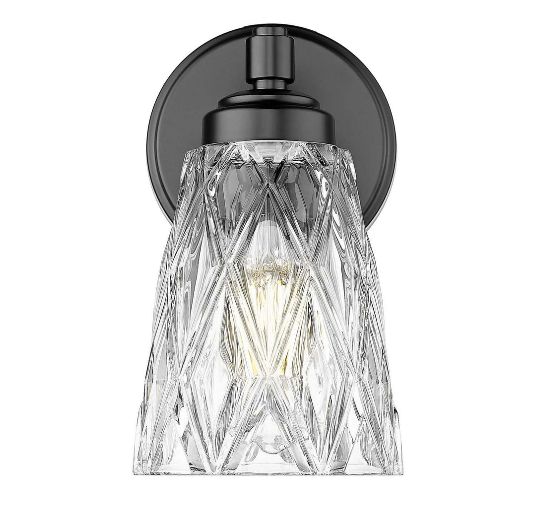 Z-Lite Canada - 1960-1S-MB - One Light Wall Sconce - Andree - Matte Black