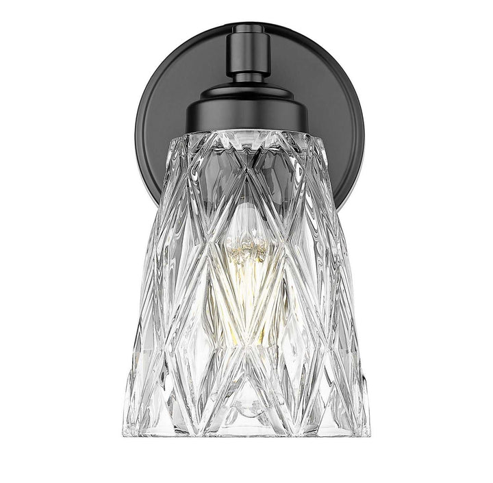 Z-Lite Canada - 1960-1S-MB - One Light Wall Sconce - Andree - Matte Black