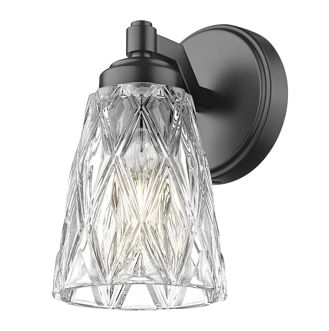 Z-Lite Canada - 1960-1S-MB - One Light Wall Sconce - Andree - Matte Black