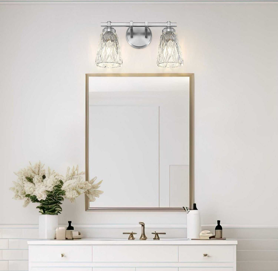 Z-Lite Canada - 1960-2V-BN - Two Light Vanity - Andree - Brushed Nickel