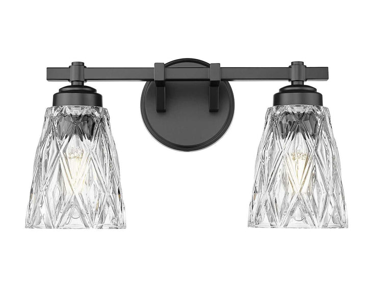Z-Lite Canada - 1960-2V-MB - Two Light Vanity - Andree - Matte Black